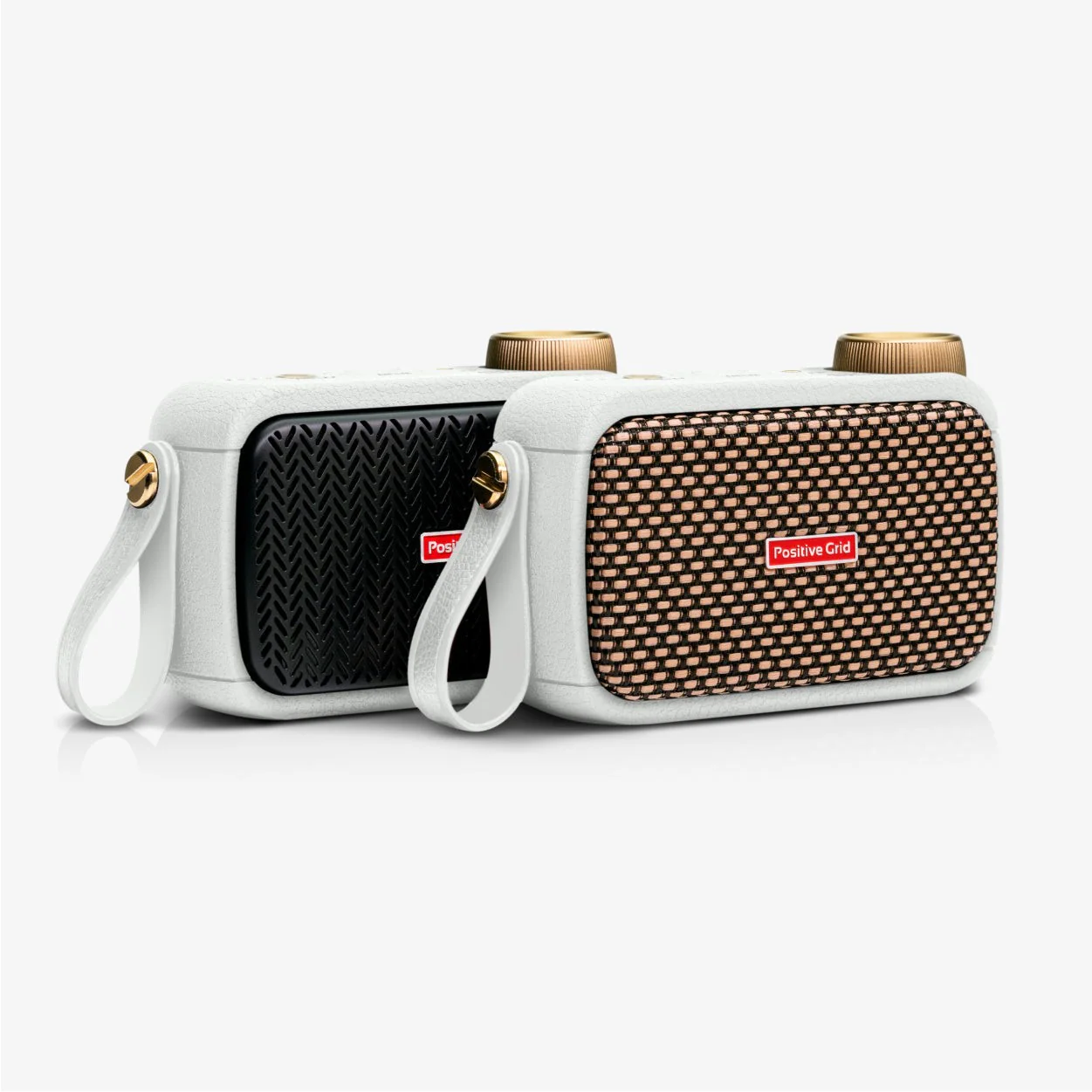 Positive Grid - Spark GO - Ultra-portable Smart Guitar Amp & Bluetooth® Speaker  - Pearl - Image 3