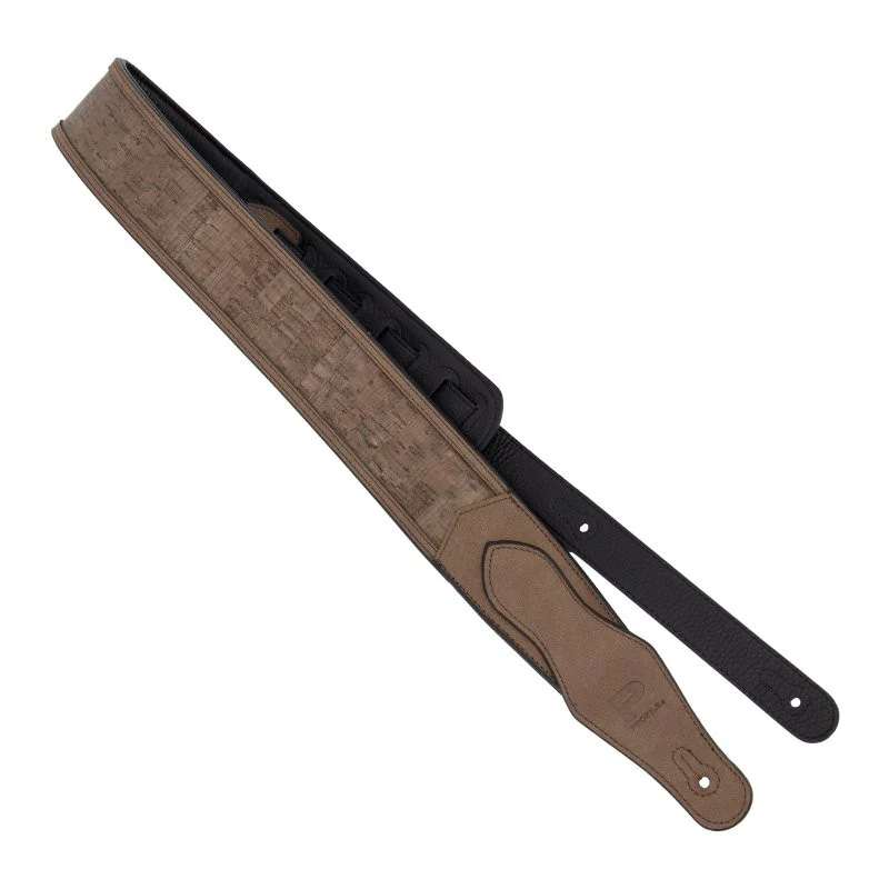 Profile - 2.5" Leather Padded Strap - Brown Cork - PGS-GL-4000-BR - Image 3
