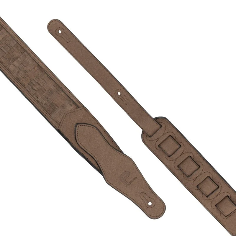 Profile - 2.5" Leather Padded Strap - Brown Cork - PGS-GL-4000-BR - Image 5