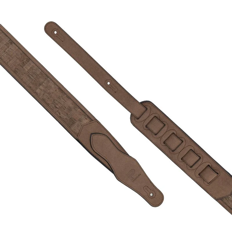 Profile - 2.5" Leather Padded Strap - Brown Cork - PGS-GL-4000-BR - Image 8