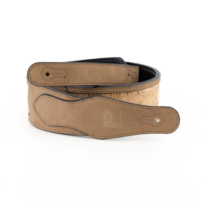 Profile - 2.5" Leather Padded Strap - Tan Cork - PGS-GL-4000-TN - Image 10
