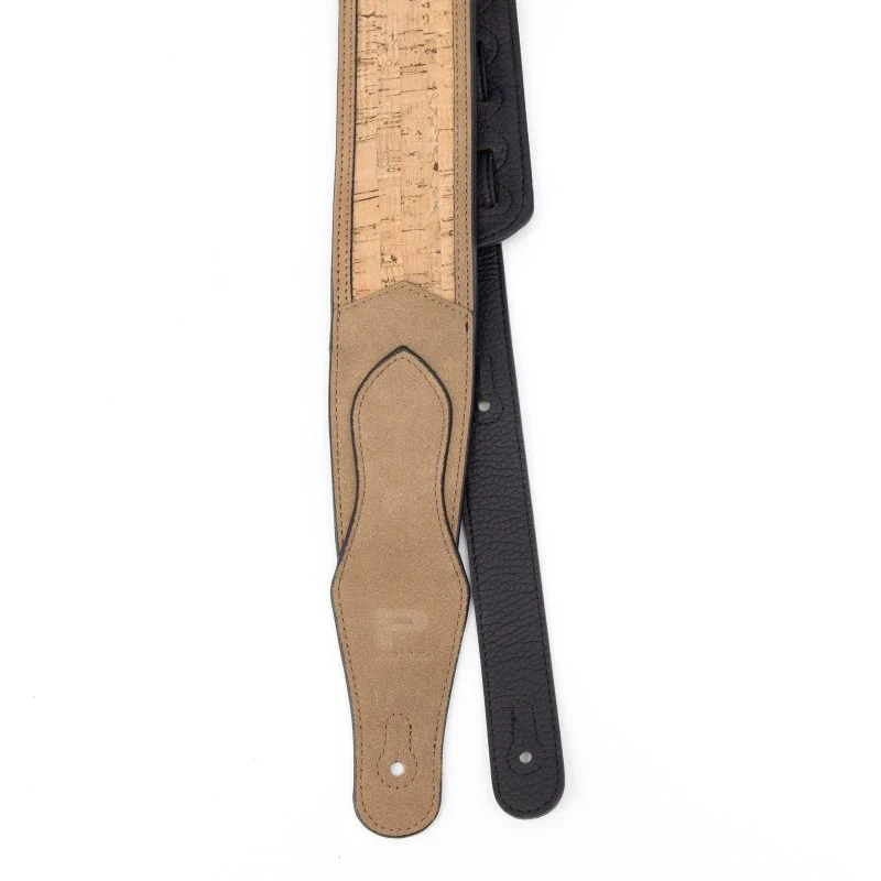 Profile - 2.5" Leather Padded Strap - Tan Cork - PGS-GL-4000-TN - Image 4
