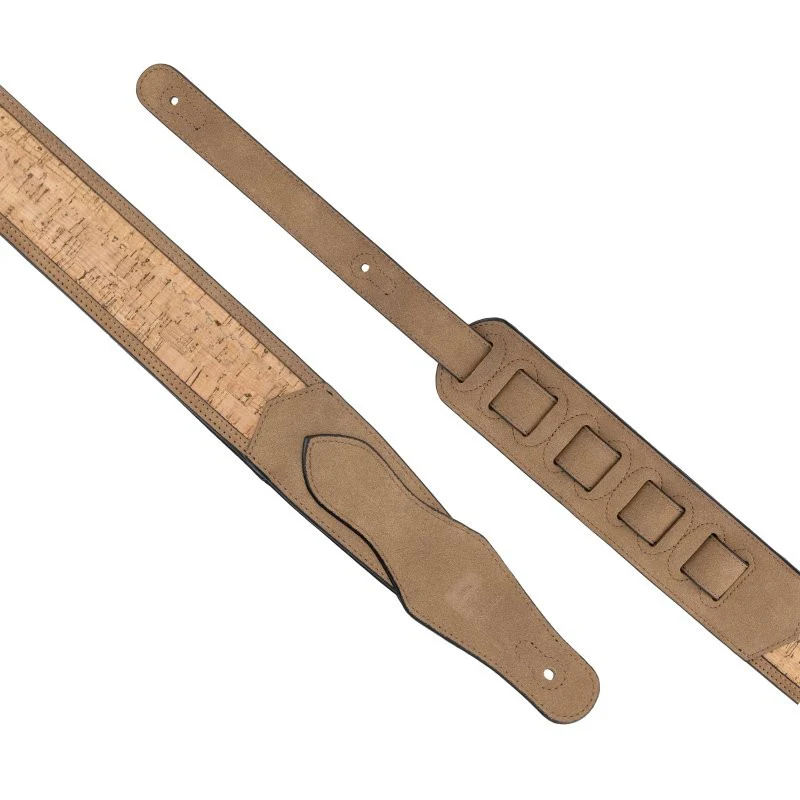 Profile - 2.5" Leather Padded Strap - Tan Cork - PGS-GL-4000-TN - Image 6