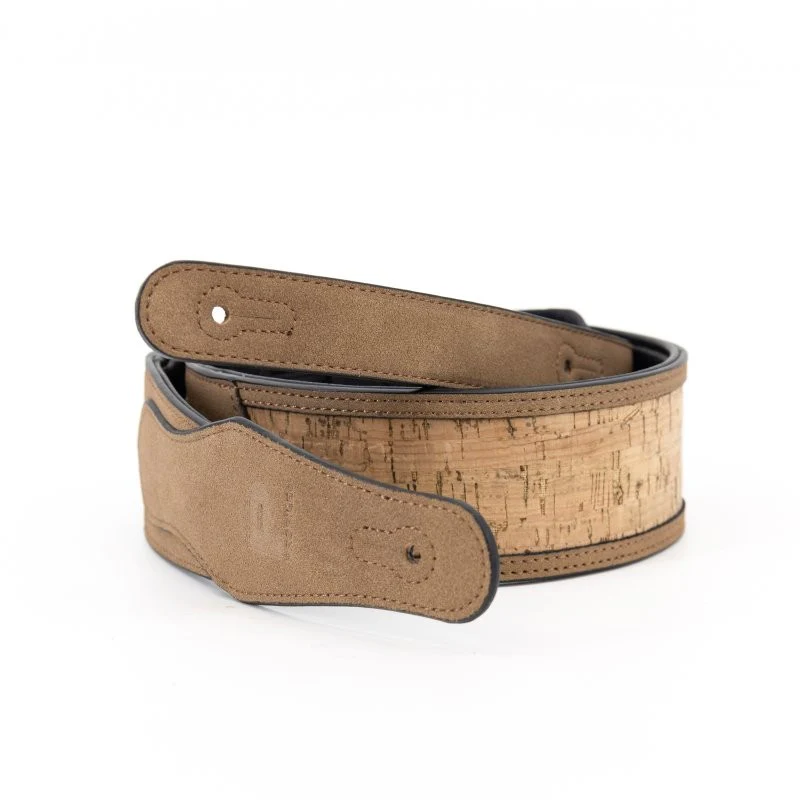 Profile - 2.5" Leather Padded Strap - Tan Cork - PGS-GL-4000-TN - Image 9