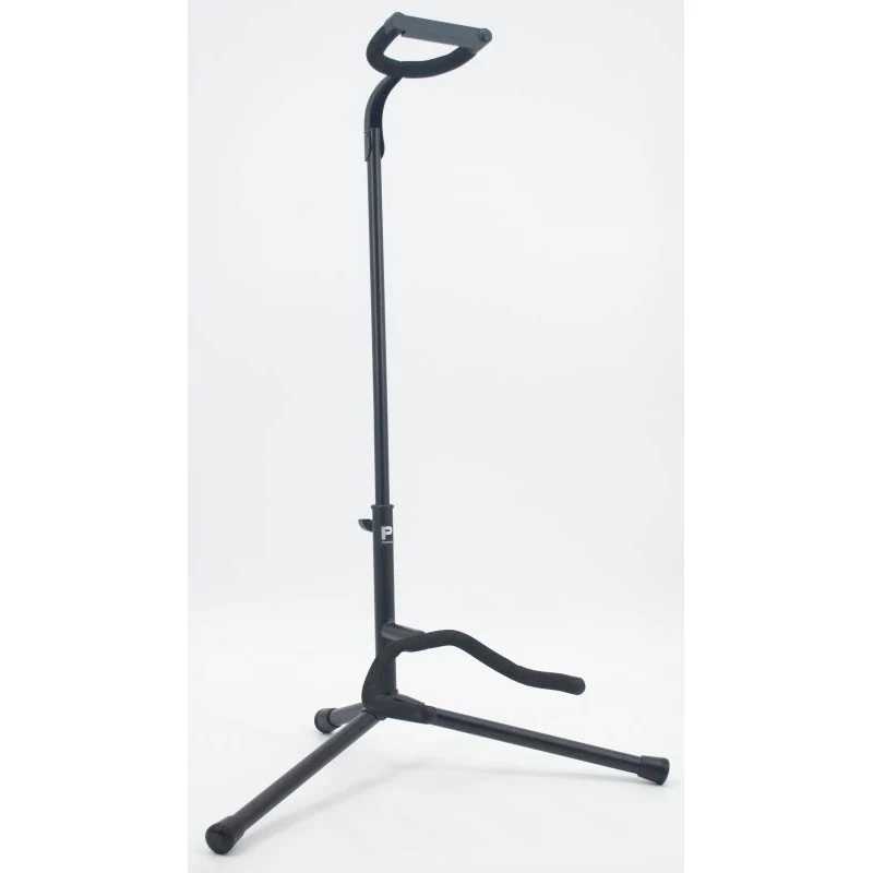 Profile - Black Guitar Stand With Rubber Padded Neck Support - GS450 - Image 2