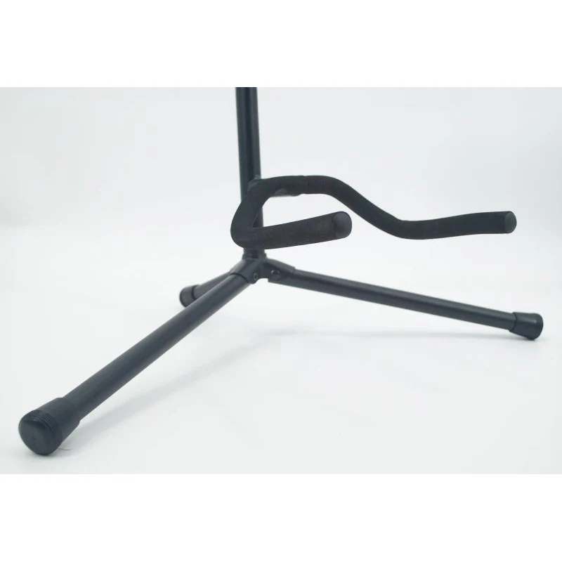 Profile - Black Guitar Stand With Rubber Padded Neck Support - GS450 - Image 3