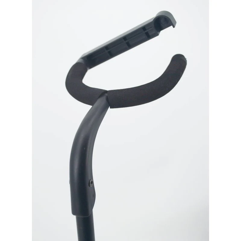 Profile - Black Guitar Stand With Rubber Padded Neck Support - GS450 - Image 6