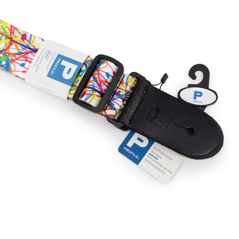Profile - Terylene Multi-Colour Paint Splash Printed Strap - PGS-AS-1000-MC - Image 11