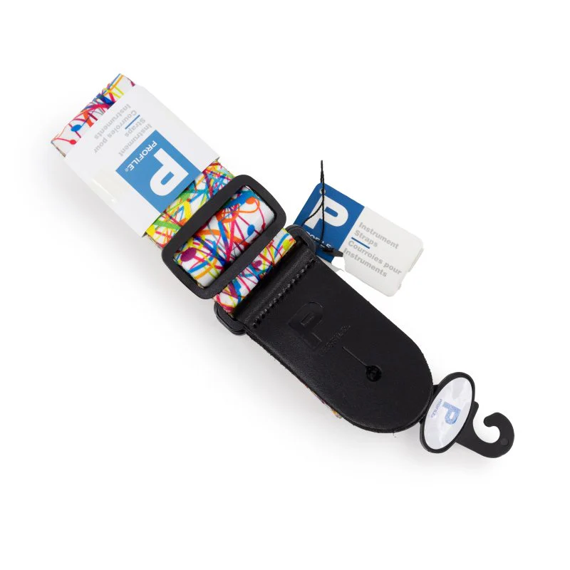 Profile - Terylene Multi-Colour Paint Splash Printed Strap - PGS-AS-1000-MC - Image 12