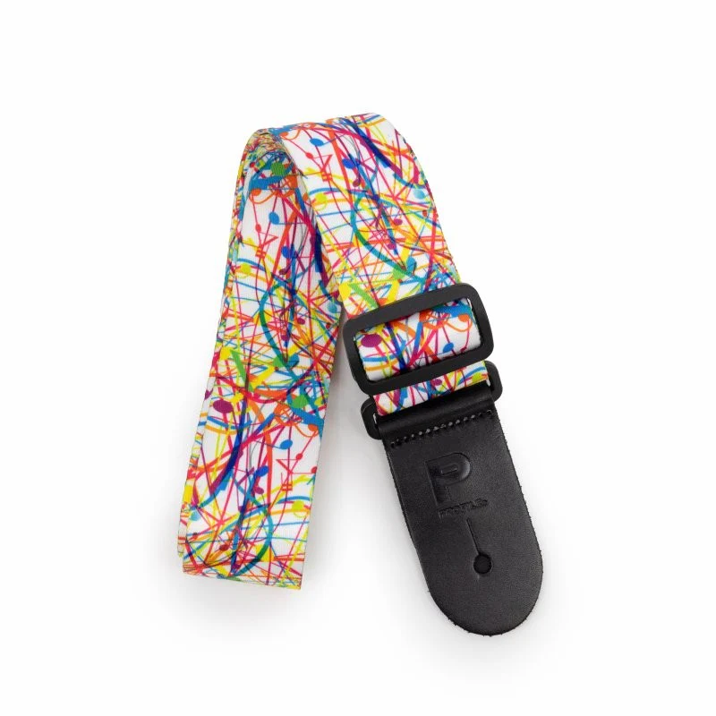 Profile - Terylene Multi-Colour Paint Splash Printed Strap - PGS-AS-1000-MC - Image 3