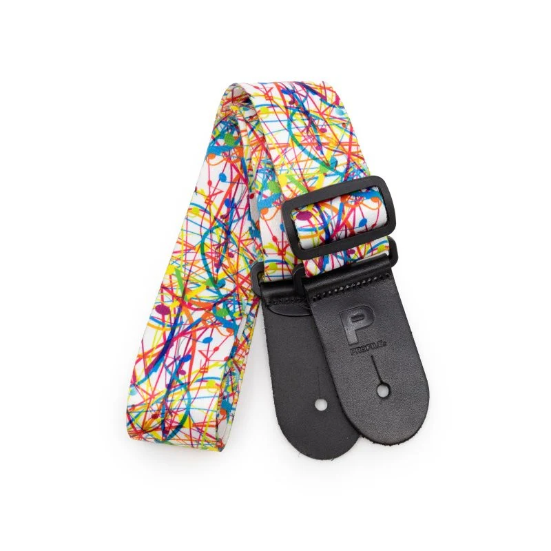 Profile - Terylene Multi-Colour Paint Splash Printed Strap - PGS-AS-1000-MC - Image 4