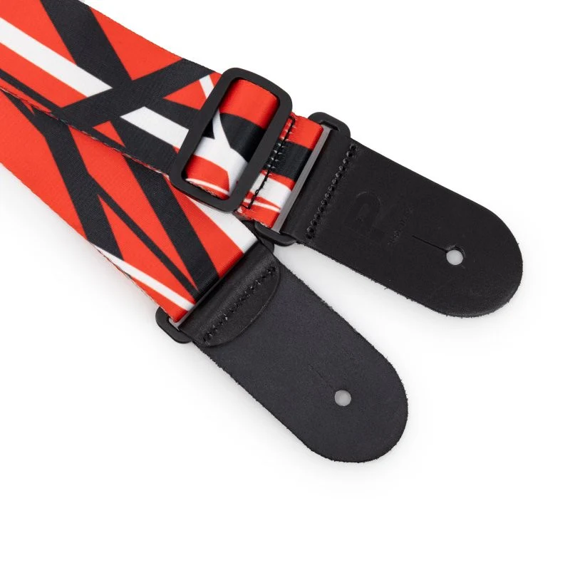 Profile - Terylene - Red Black White Stripe Printed Strap - PGS-NY-EVH-RBW - Image 2