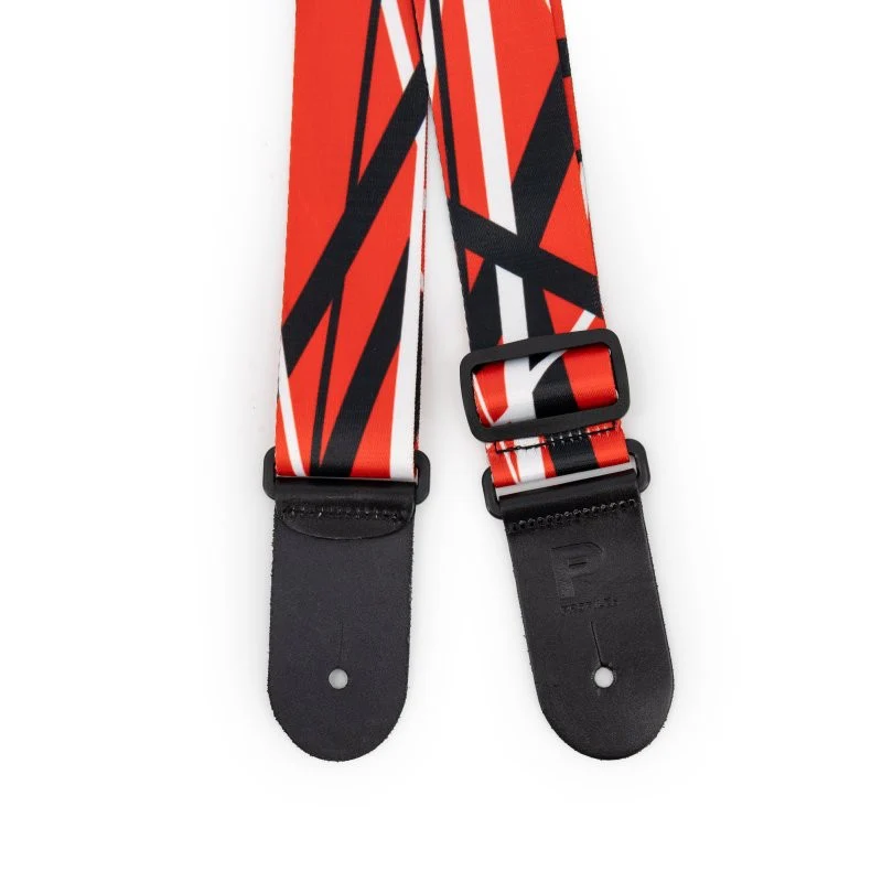 Profile - Terylene - Red Black White Stripe Printed Strap - PGS-NY-EVH-RBW - Image 8
