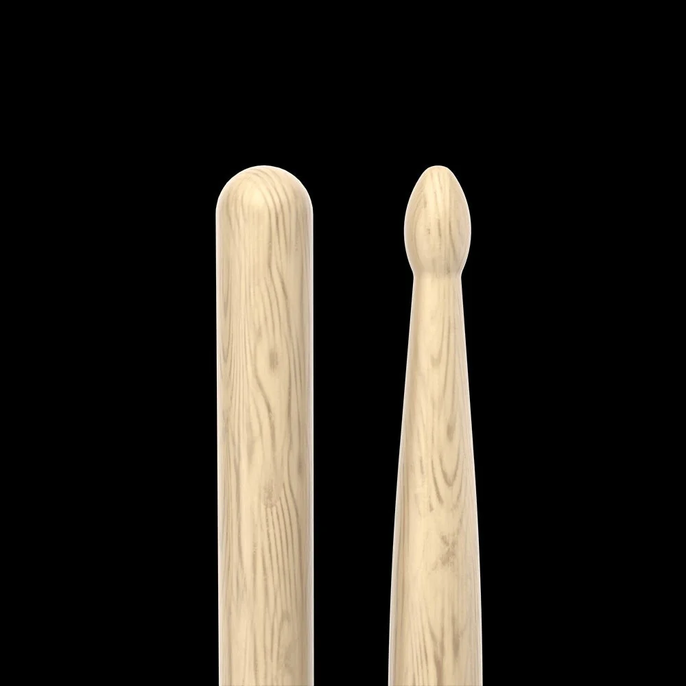 Promark - Classic Attack 5A Shira Kashi Oak Drumstick, Oval Wood Tip, 4-Pack - PW5AW-4P - Image 2