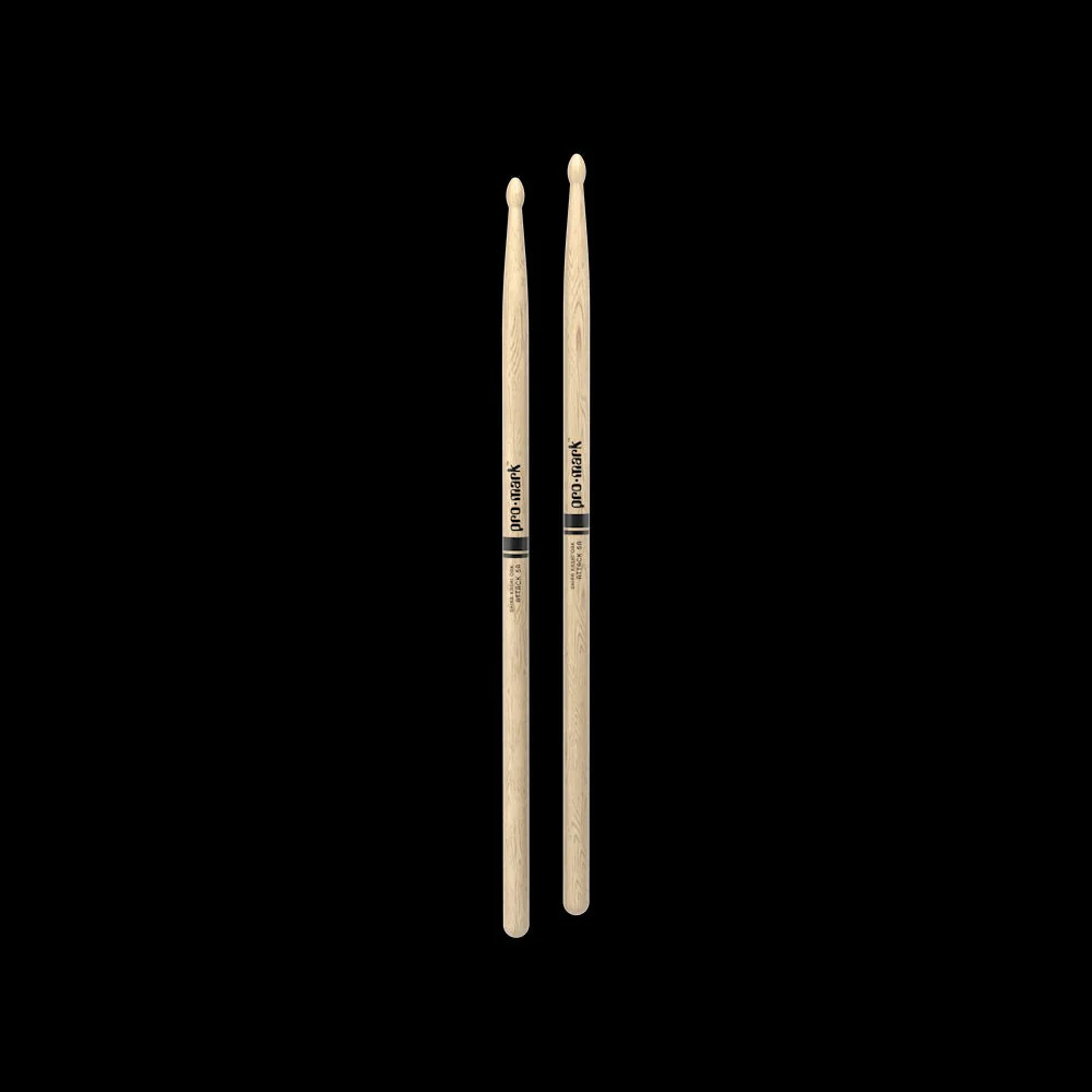 Promark - Classic Attack 5A Shira Kashi Oak Drumstick, Oval Wood Tip, 4-Pack - PW5AW-4P - Image 3