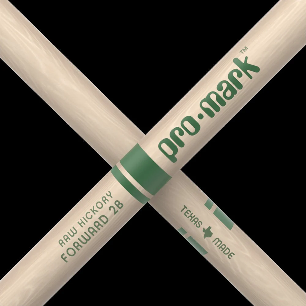 Promark - Hickory 2B "The Natural" Nylon Tip drumstick   TXR2BN - Image 5