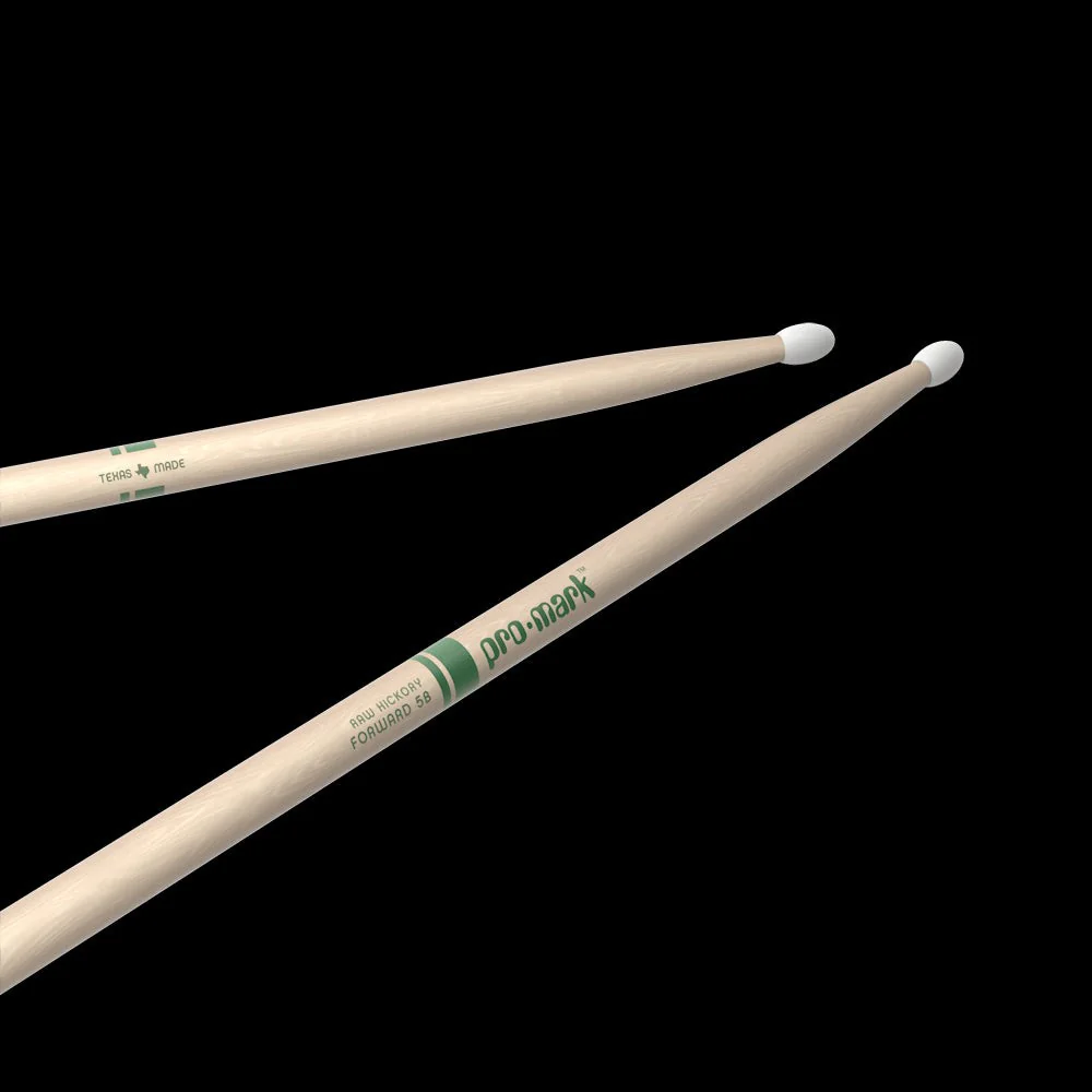 Promark - Hickory 5B "The Natural" Nylon Tip drumstick   TXR5BN - Image 4