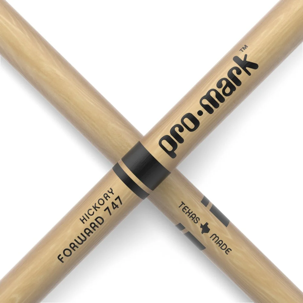 Promark - Hickory 747 Nylon Tip drumstick   TX747N - Image 2