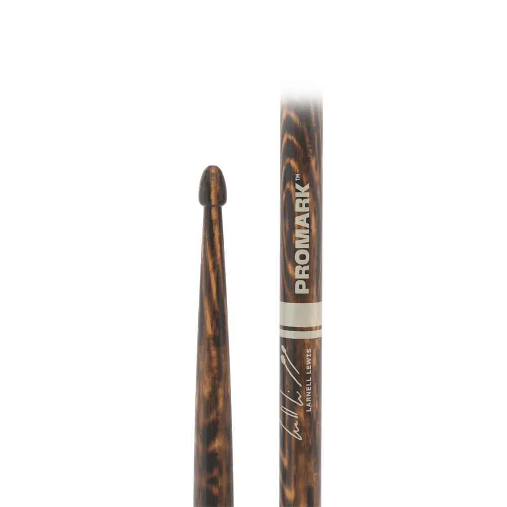 Promark - Larnell Lewis Signature FireGrain Hickory Drumstick, Wood Tip - RBLLW-FG - Image 2