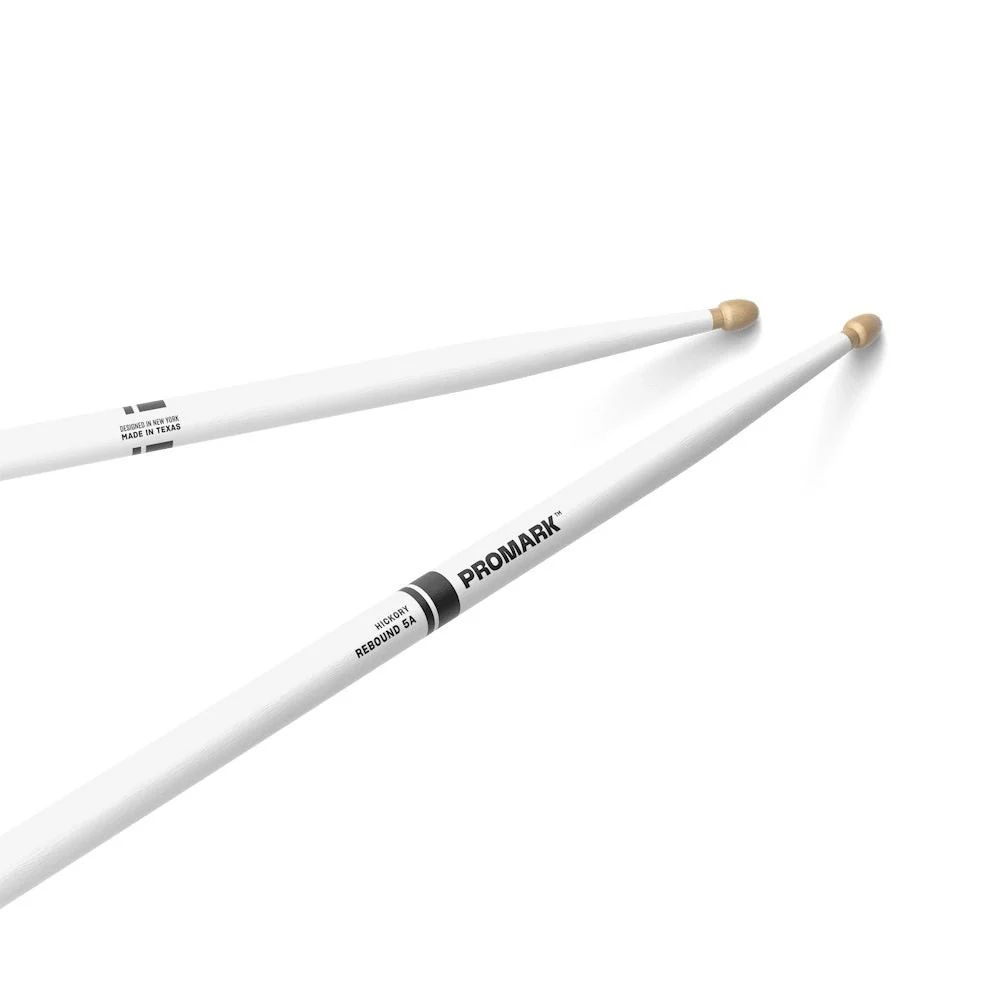 Promark - Rebound 5A Painted Hickory RBH565AW-WHITE - Image 3