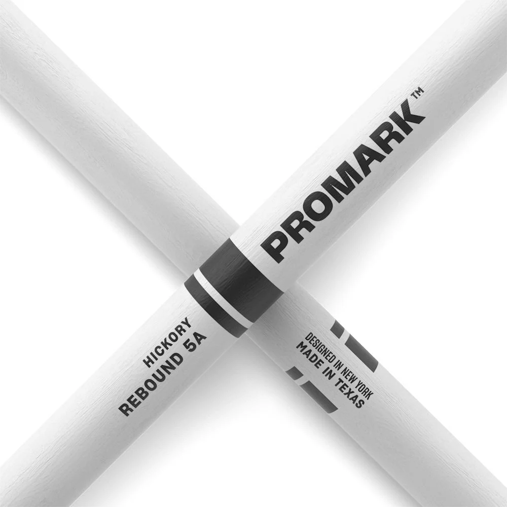 Promark - Rebound 5A Painted Hickory RBH565AW-WHITE - Image 5