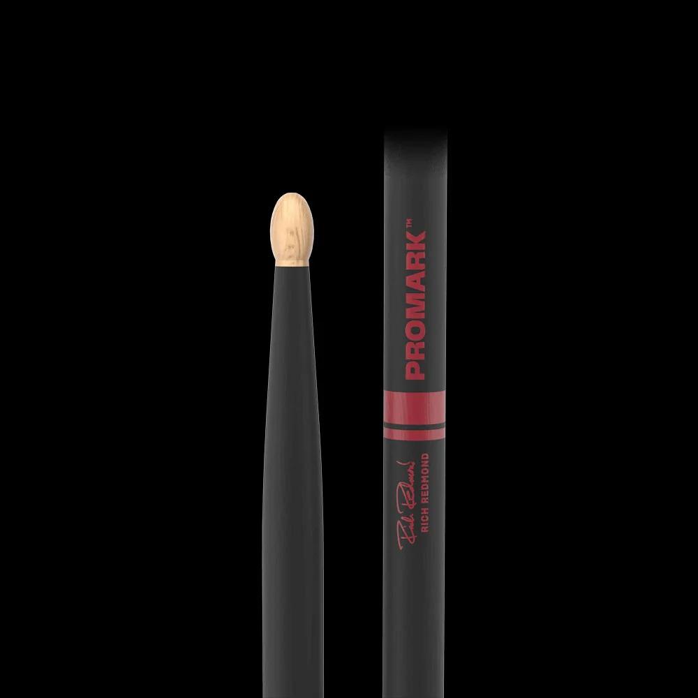 Promark - Rich Redmond ActiveGrip 595 Hickory Oval Wood Tip   TXRRW-AG - Image 2
