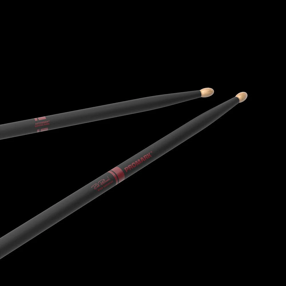 Promark - Rich Redmond ActiveGrip 595 Hickory Oval Wood Tip   TXRRW-AG - Image 4