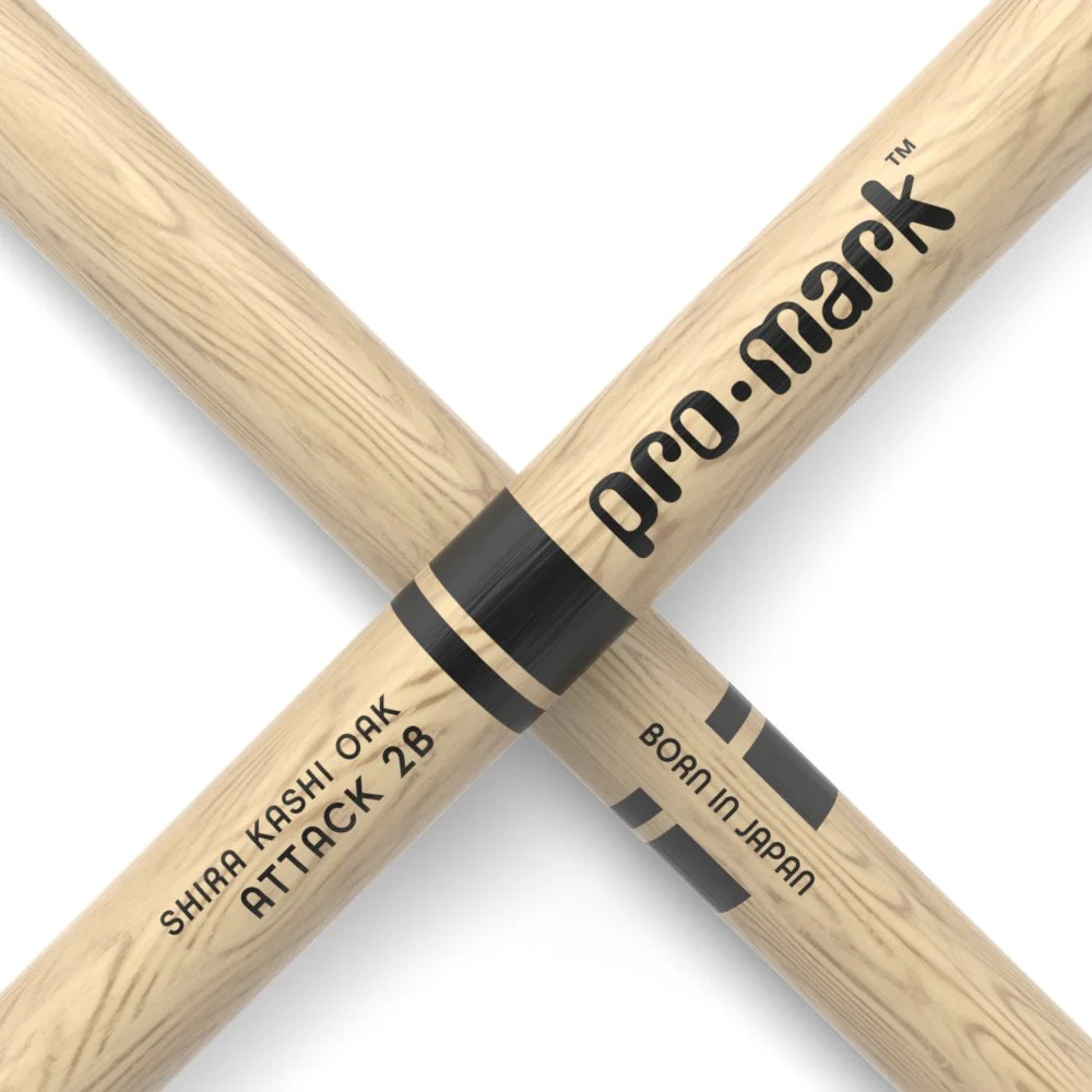 Promark - Shira Kashi Oak 2B Wood Tip drumstick - Image 2