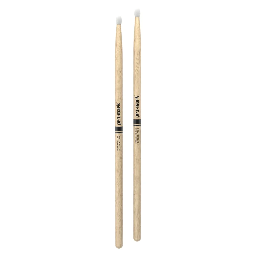 Promark - Shira Kashi Oak 747B "Super Rock" Nylon Tip drumstick   PW747BN - Image 4