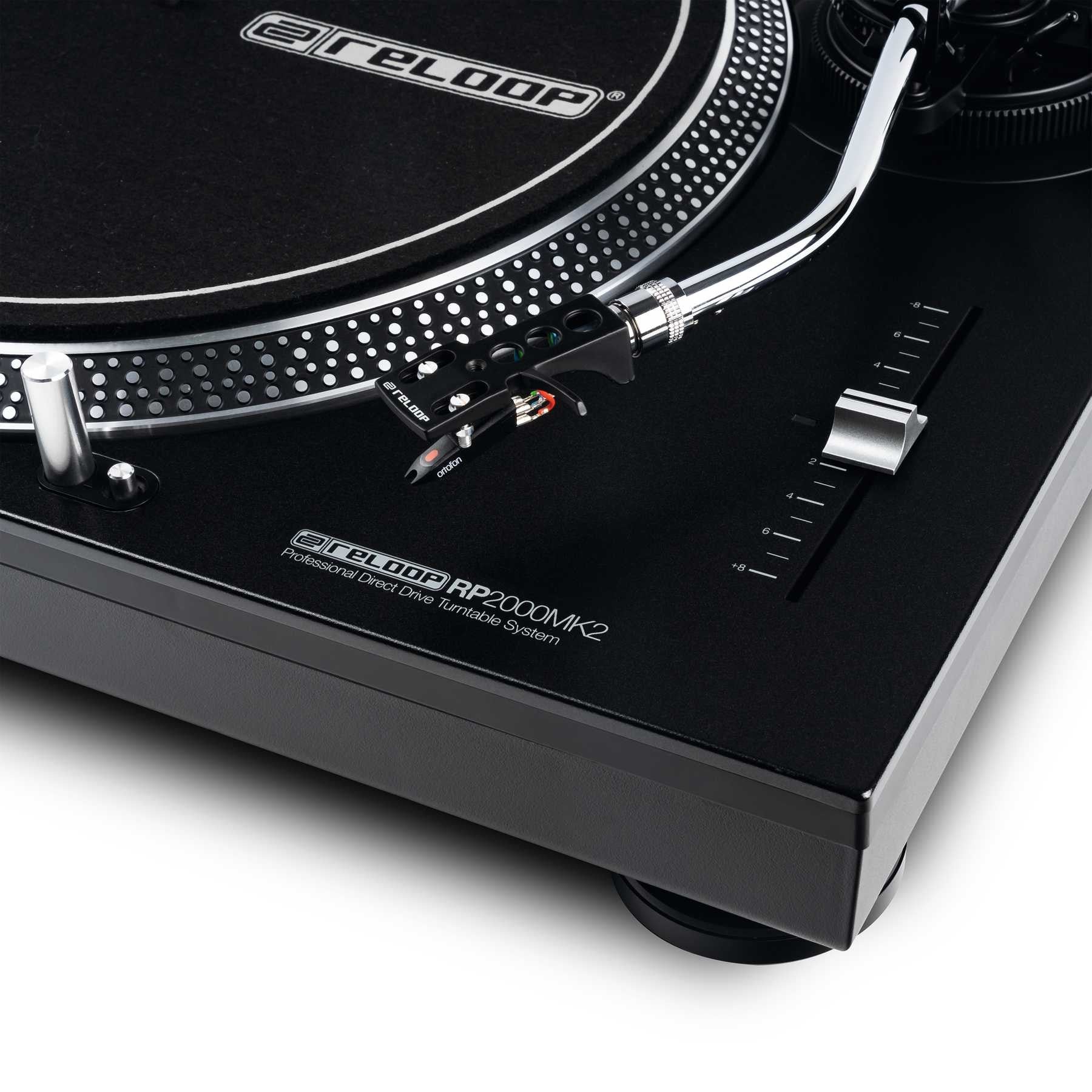 Reloop - RP-2000 MK2 Quartz-driven DJ turntable with direct drive - Image 4