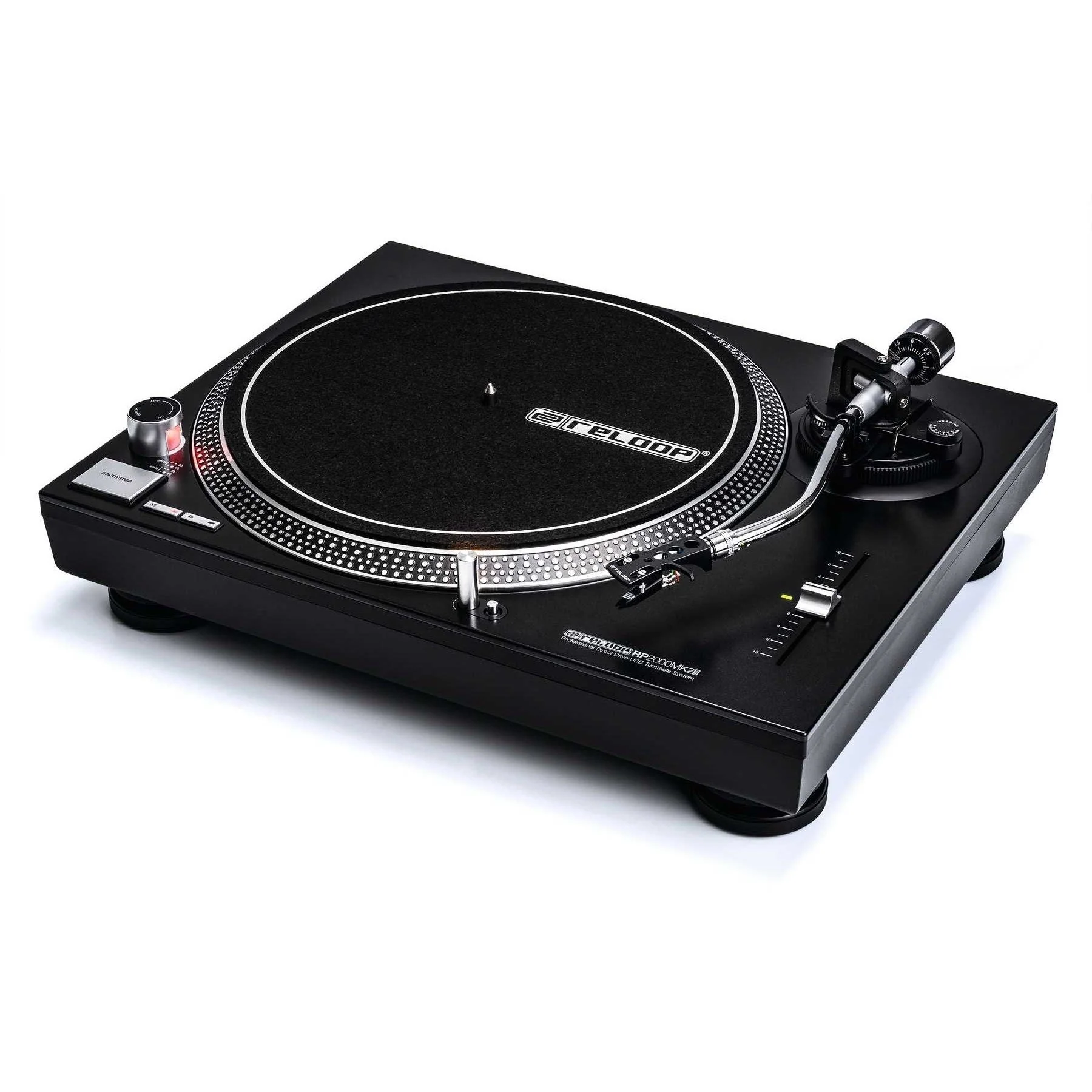 Reloop - RP-2000 MK2 USB  Quartz-driven with direct drive and built-in phono pre-amp - Image 2