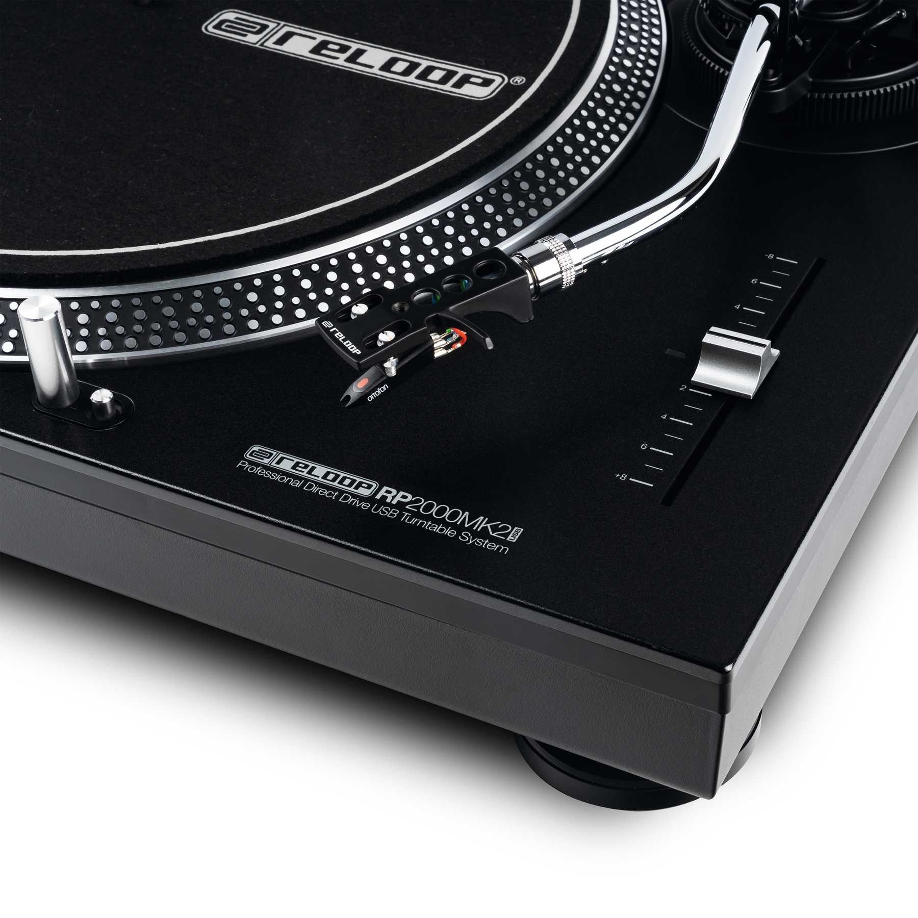 Reloop - RP-2000 MK2 USB  Quartz-driven with direct drive and built-in phono pre-amp - Image 5