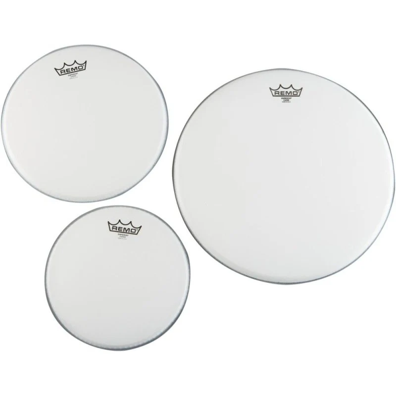 Remo - Emperor Coated New Fusion Tom Drumhead Pack - 10 - 12 - 16-inch - PP-1410-BE