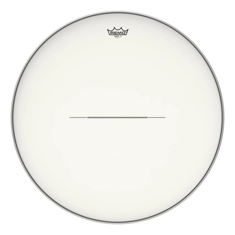 Remo - TC-2500-RA TC-Series Hazy Aluminum Insert Timpani Drumhead - 25" - TC-2500-RA