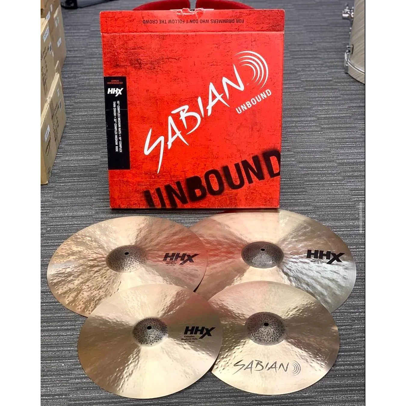 Sabian - HHX Complex Performance Set 15/19/22 15005XCN - Image 6