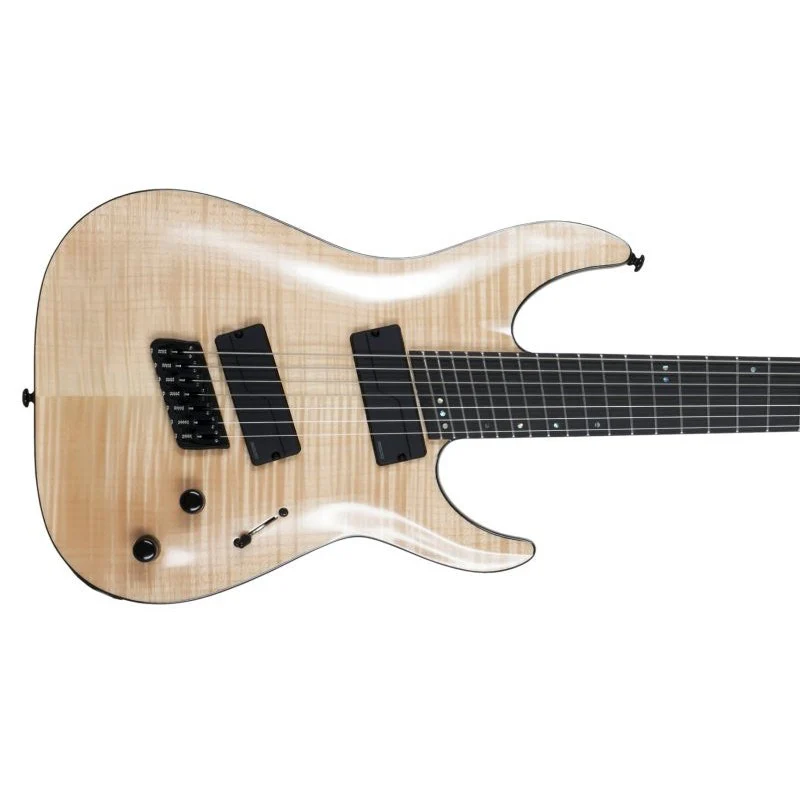 Schecter - 7-String Solid-Body Elite Multi-Scale Electric Guitar - Gloss Natural - 1366-SHC - Image 4