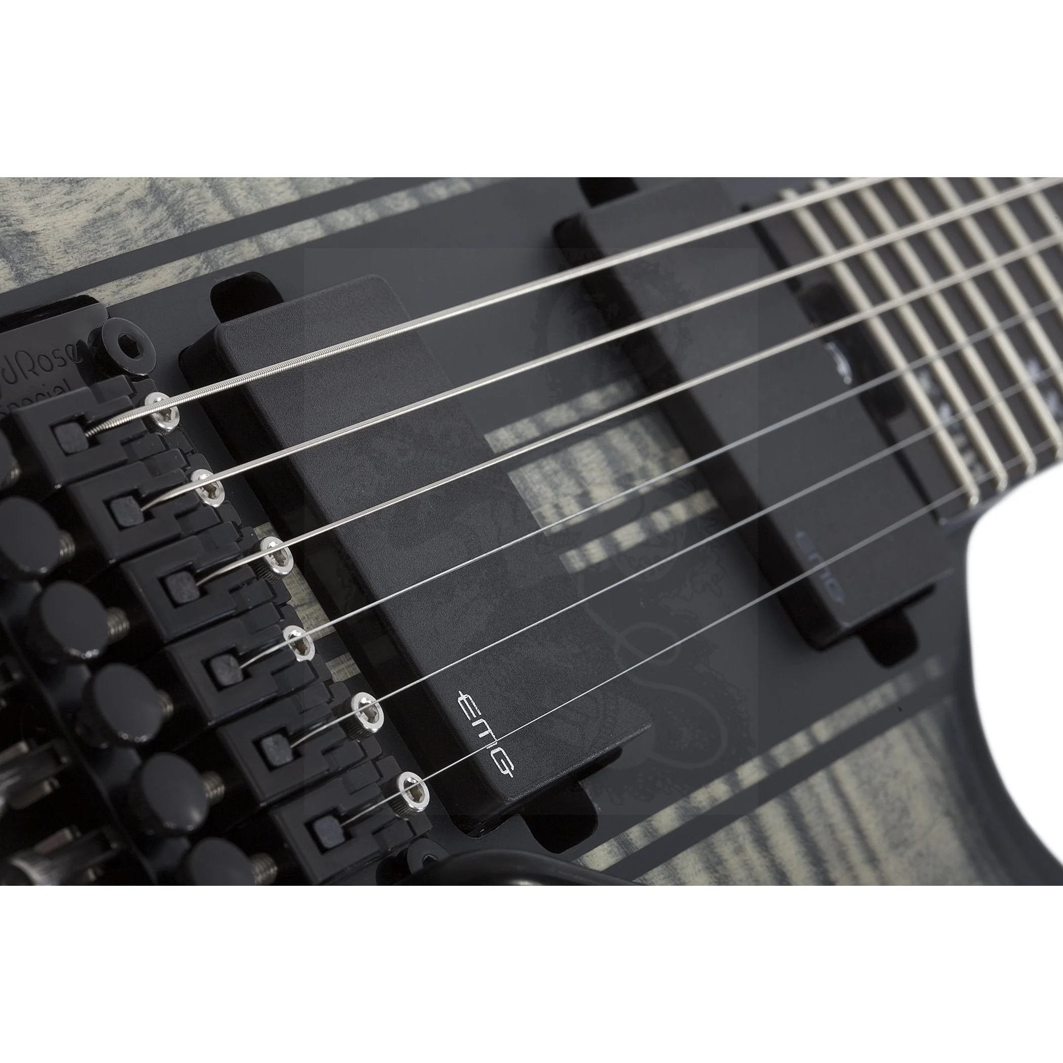 Schecter - Banshee GT FR Satin Charcoal Burst (SCB) 1522 - Image 4