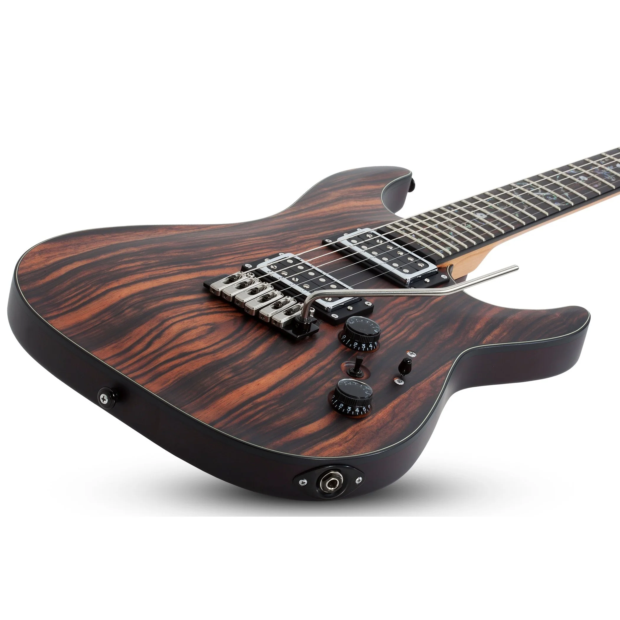 Schecter - C-1 Exotic Ebony Natural Satin (NS) 3337 - Image 2