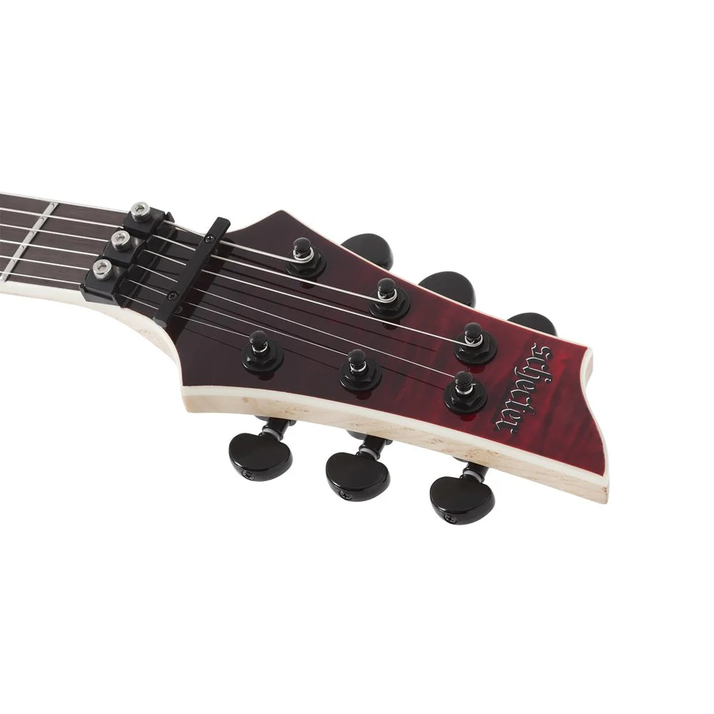 Schecter - C-1 FR SLS Elite Electric Guitar - Blood Burst - Image 5