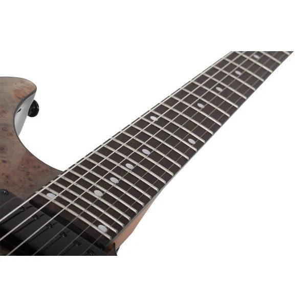 Schecter - C-1 Standard Electric Guitar, Charcoal Satin - 3951-SHC - Image 2