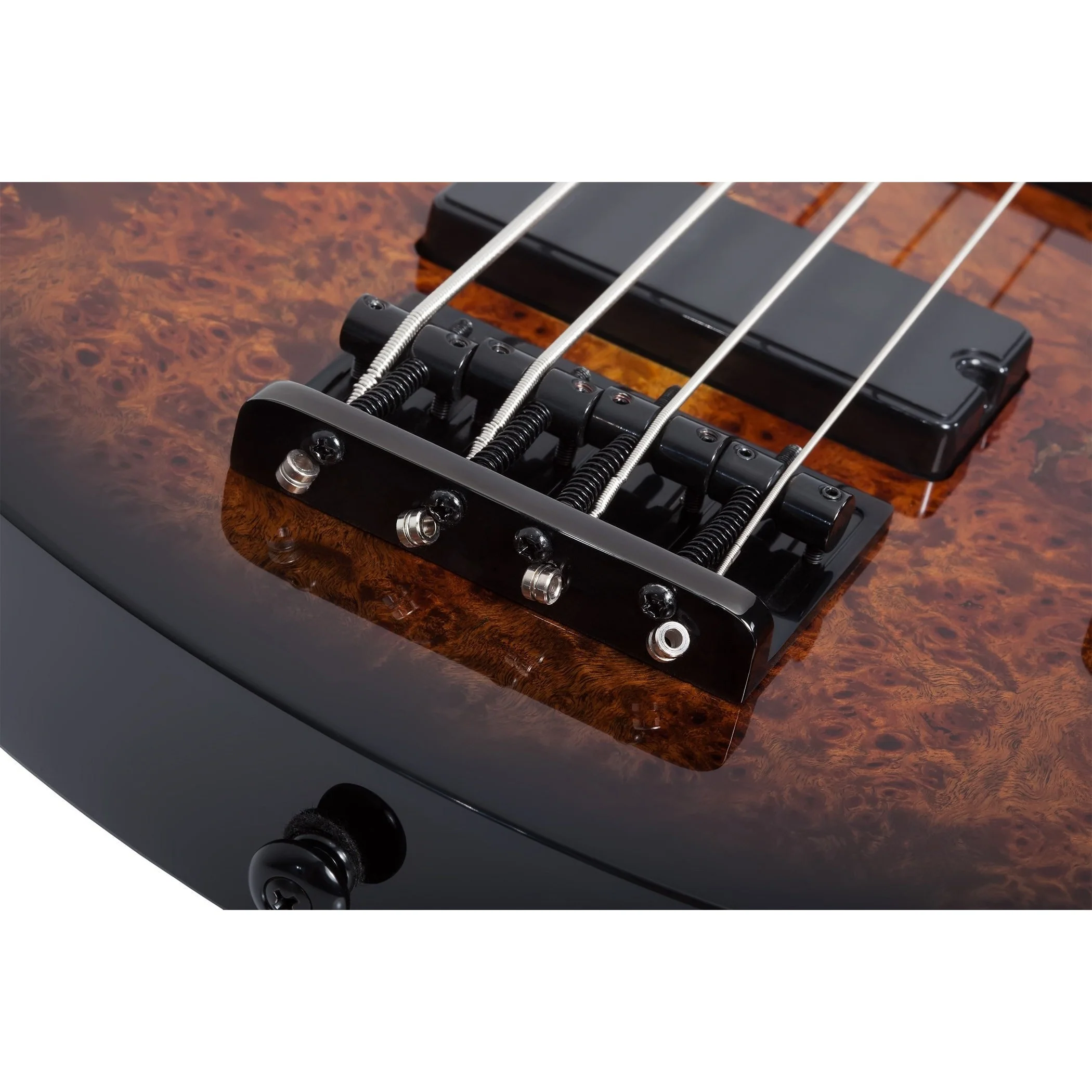 Schecter - C-4 Standard 4-String Electric Bass, Tobacco Burl
 - B 3970 - Image 4