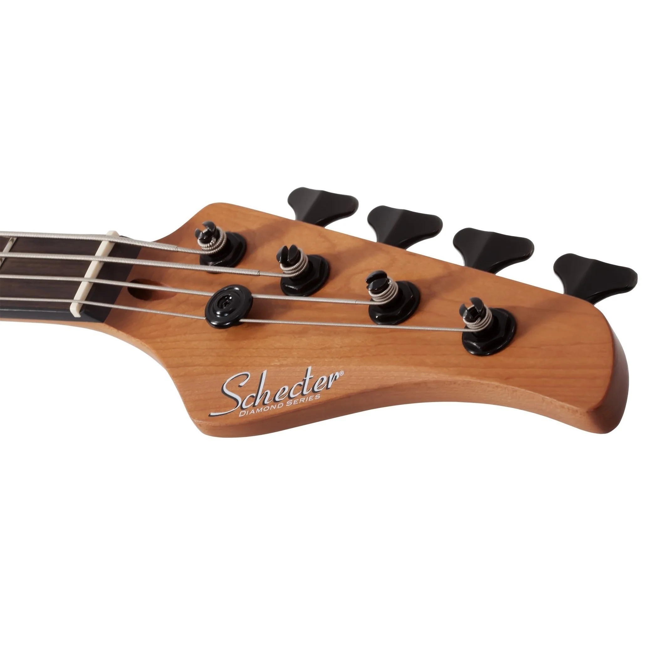 Schecter - C-4 Standard 4-String Electric Bass, Tobacco Burl
 - B 3970 - Image 5
