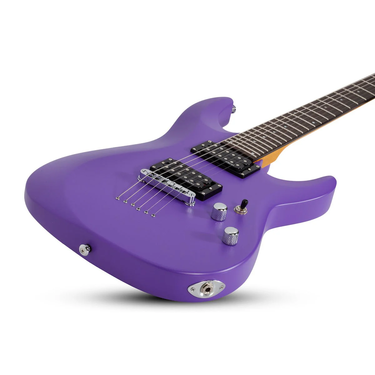 Schecter - C-6 Deluxe Satin Purple 429 - Image 3