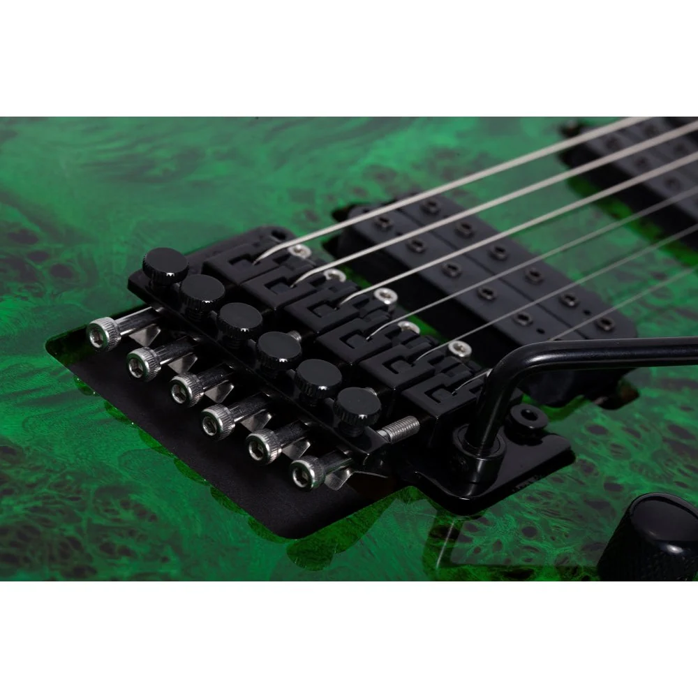 Schecter - C-6 Pro FR Aqua Burst (AQB) #3635 - Image 4