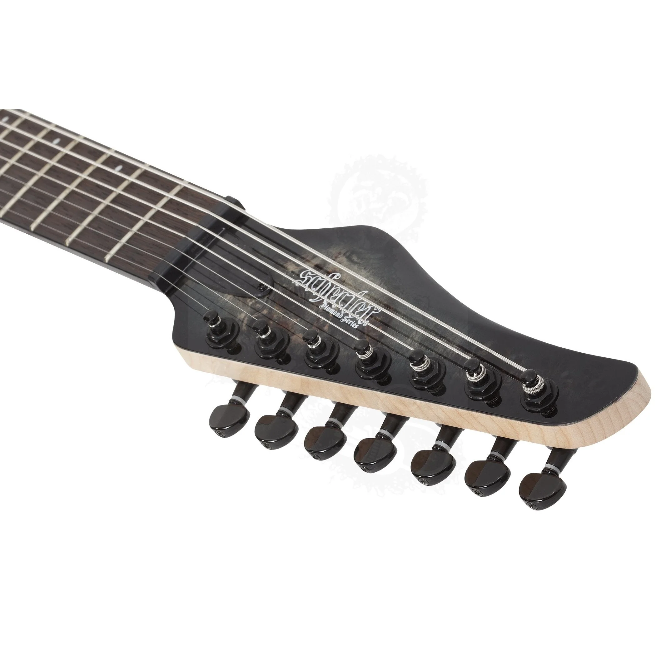 Schecter - C-7 Pro Charcoal Burst (CB) 3637 - Image 6