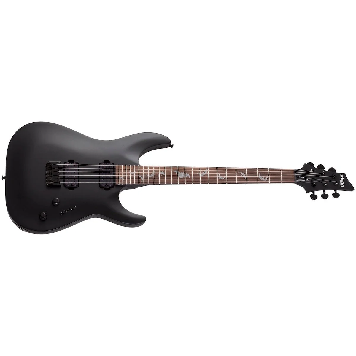 Schecter - Damien-6 Satin Black 2470