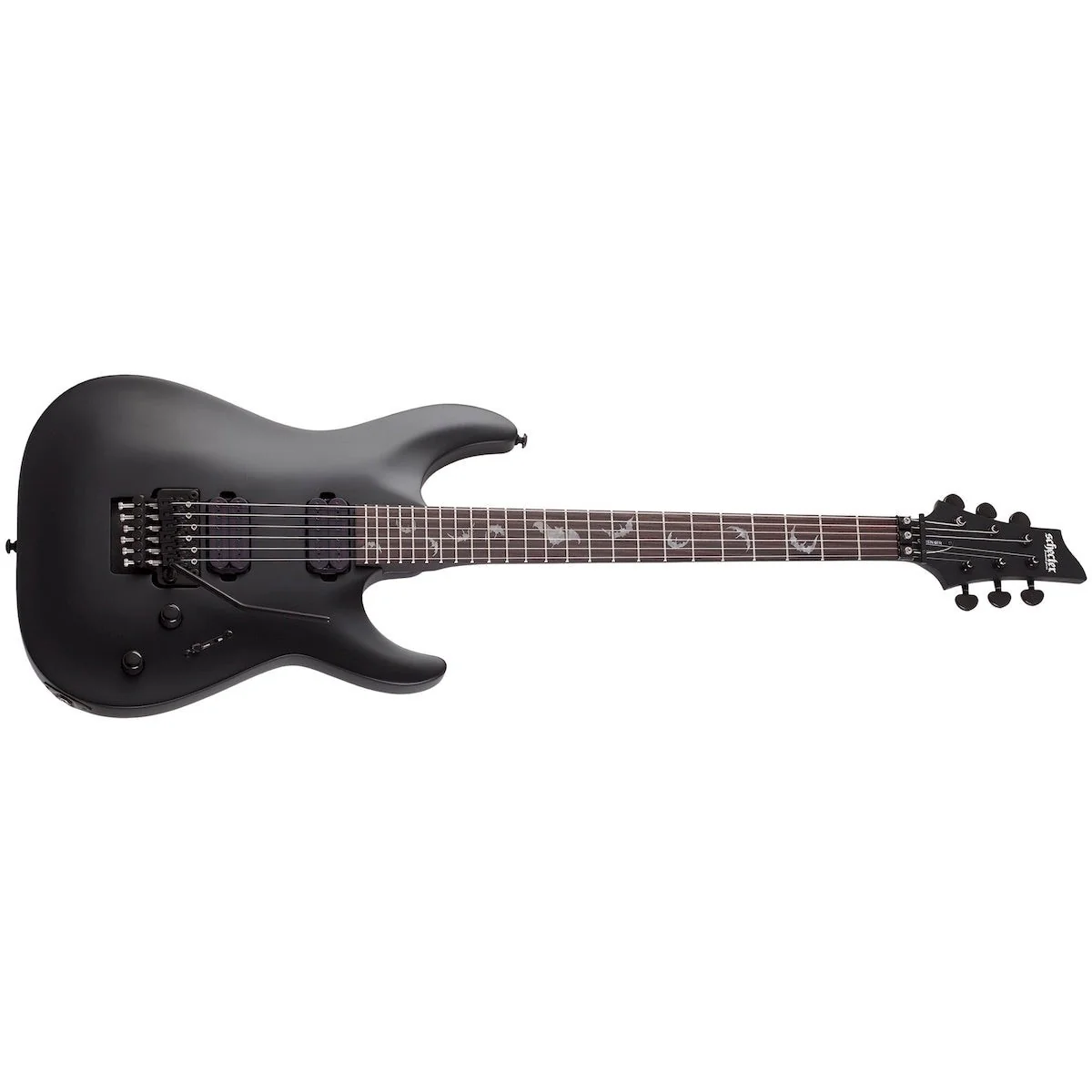 Schecter - Damien-6 Satin Black 2471