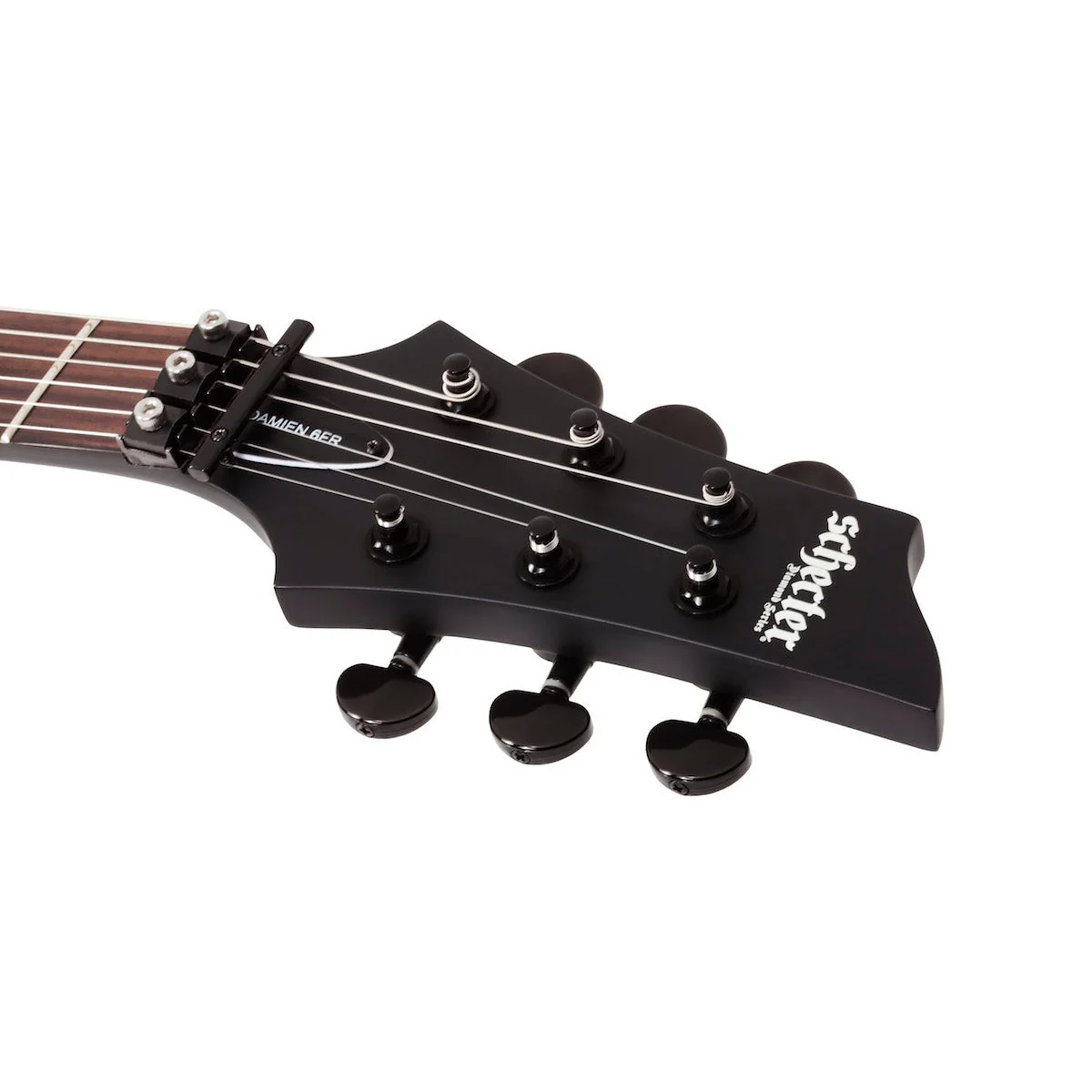 Schecter - Damien-6 Satin Black 2471 - Image 4