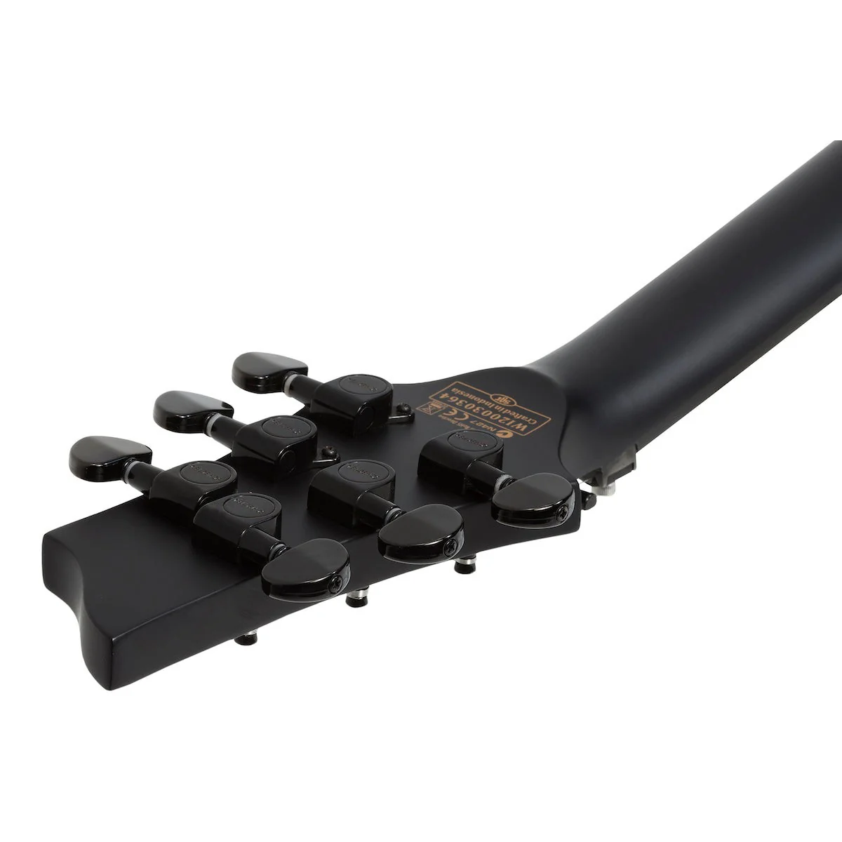 Schecter - Damien-6 Satin Black 2471 - Image 5