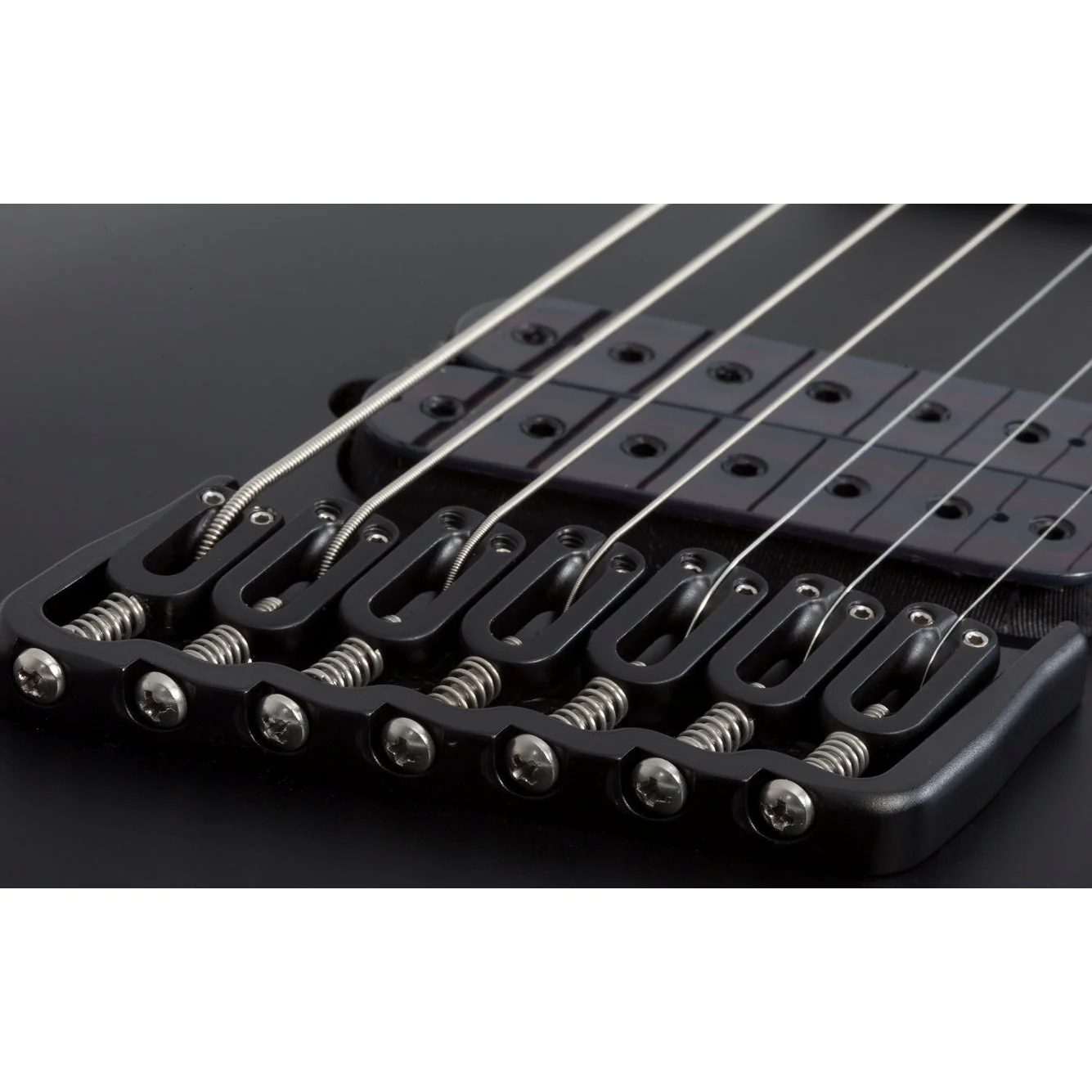 Schecter - Damien-7 Multiscale 7-String Electric Guitar - Satin Black - Image 2